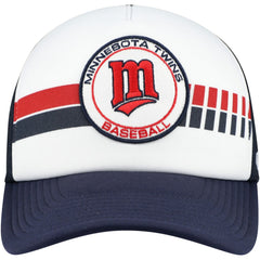 Minnesota Twins Cooperstown Collection Wax Pack Express Trucker Adjustable Hat White/Navy