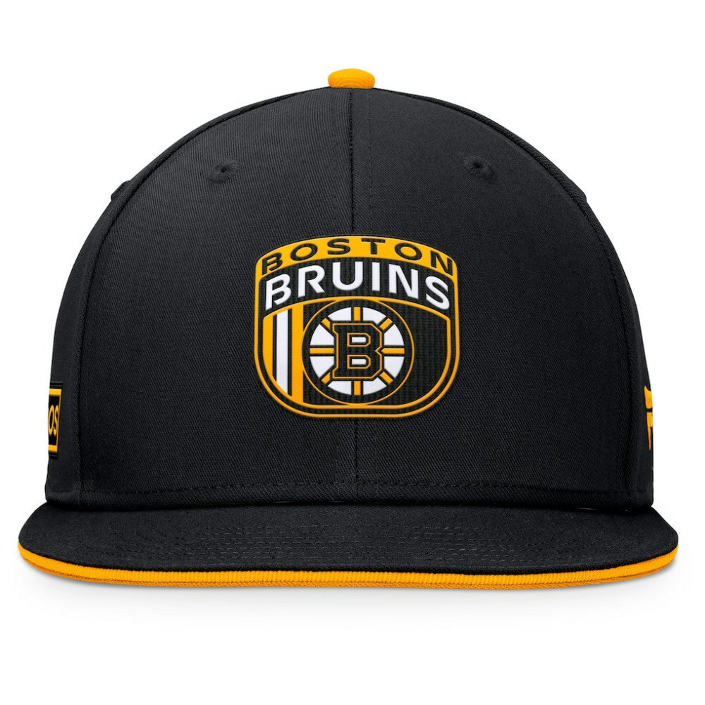 Boston Bruins Fanatics 2024 NHL Draft Snapback Hat - Black Hats