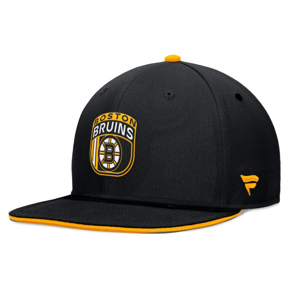 Boston Bruins Fanatics 2024 NHL Draft Snapback Hat - Black Hats