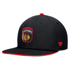 Chicago Blackhawks Fanatics 2024 NHL Draft Snapback Hat - Black Hats