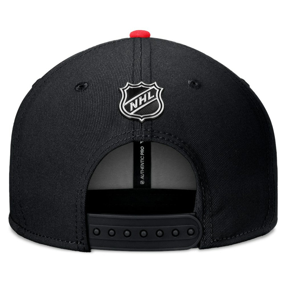 Chicago Blackhawks Fanatics 2024 NHL Draft Snapback Hat - Black Hats