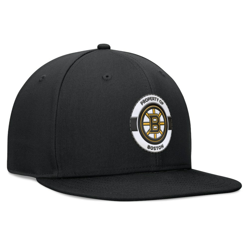 Boston Bruins Fanatics Authentic Pro Training Camp Snapback Hat - Black Hats