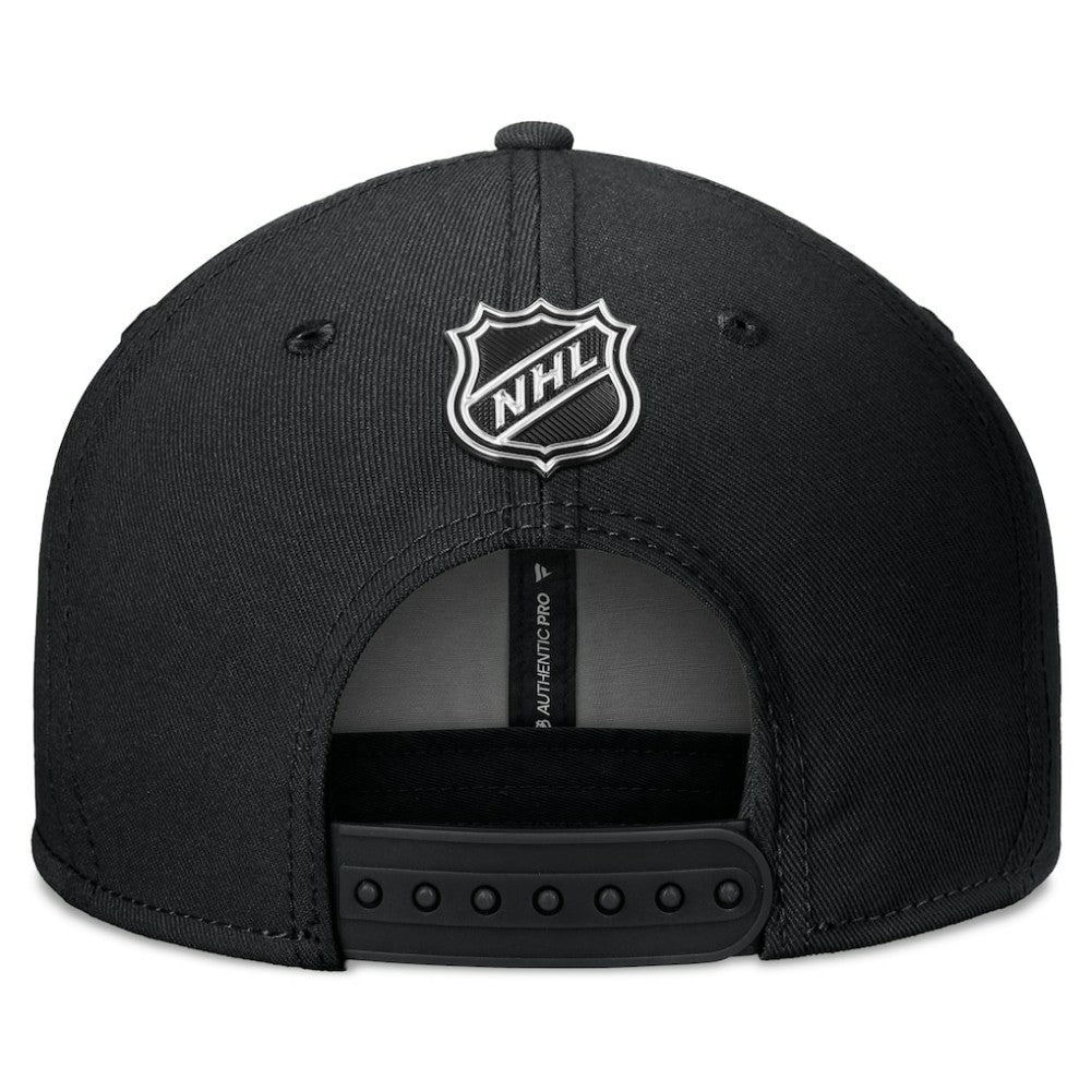 Pittsburgh Penguins Fanatics Authentic Pro Training Camp Snapback Hat - Black Hats