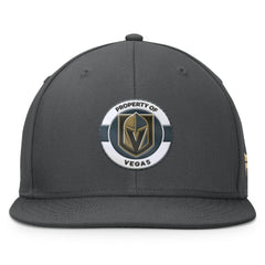 Vegas Golden Knights Fanatics Authentic Pro Training Camp Snapback Hat - Charcoal Hats