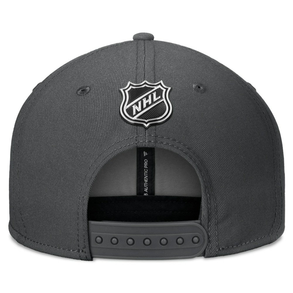 Vegas Golden Knights Fanatics Authentic Pro Training Camp Snapback Hat - Charcoal Hats