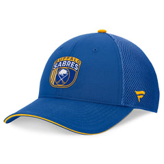 Buffalo Sabres Fanatics 2024 NHL Draft On Stage Trucker Adjustable Hat - Royal Hats