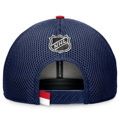 Columbus Blue Jackets Fanatics 2024 NHL Draft On Stage Trucker Adjustable Hat - Navy Hats