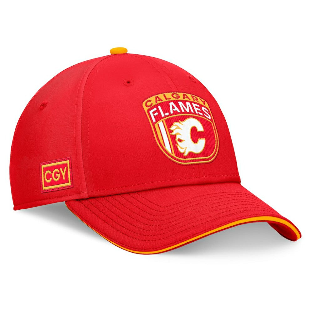 Calgary Flames Fanatics 2024 NHL Draft Flex Hat - Red Hats