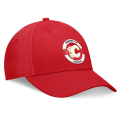 Calgary Flames Fanatics Authentic Pro Training Camp Flex Hat - Red Hats