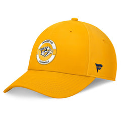 Nashville Predators Fanatics Authentic Pro Training Camp Flex Hat - Gold Hats