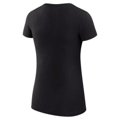 New Jersey Devils G-III 4Her by Carl Banks Women's Super-Slim Fit Lightweight Filigree Logo T-Shirt – Black T-shirts
