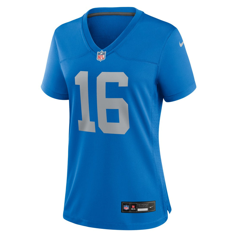 Jared Goff Detroit Lions Women's Alternate Game Jersey - Blue online