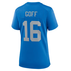 Jared Goff Detroit Lions Women's Alternate Game Jersey - Blue online
