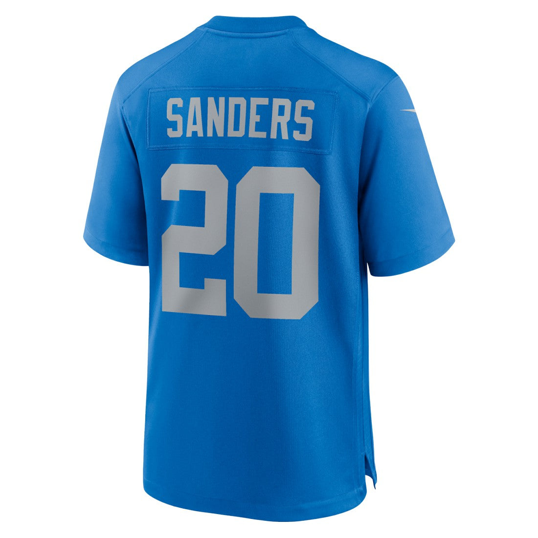 Barry Sanders Detroit Lions Alternate Game Jersey - Blue on sale
