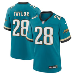 Fred Taylor Jacksonville Jaguars Prowler Throwback Retired Player Game Jersey - Teal cheap