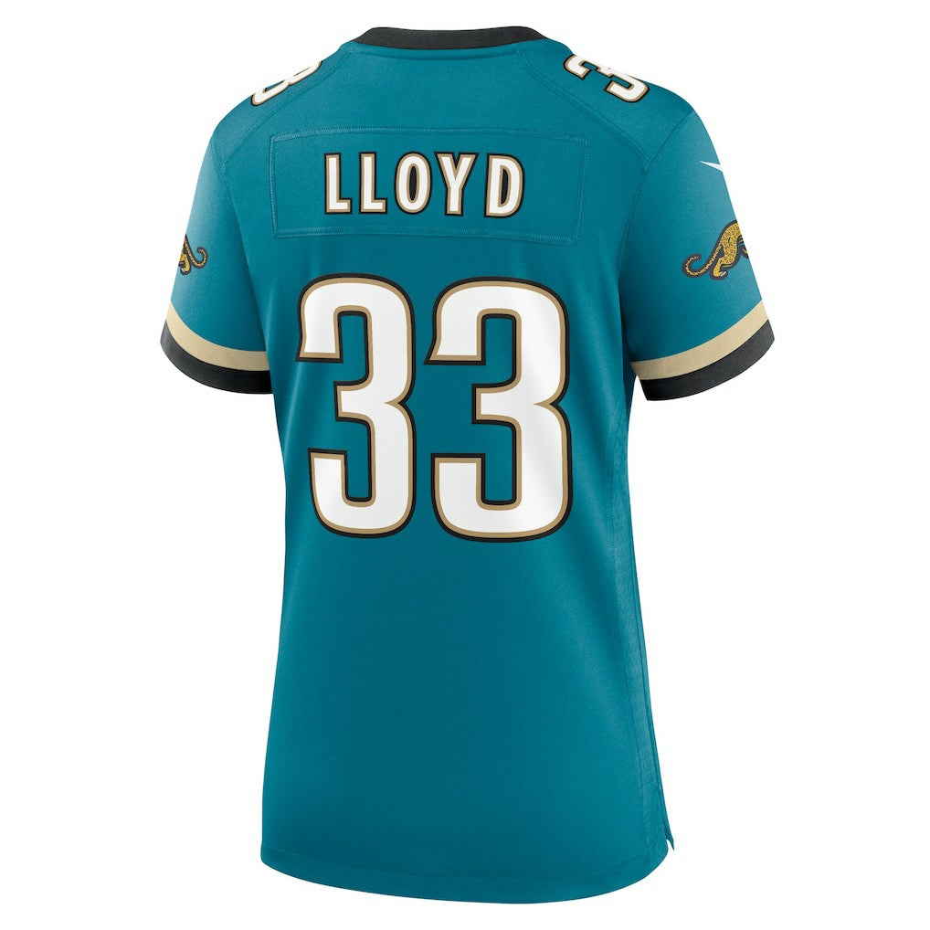 Devin Lloyd Jacksonville Jaguars Women's Prowler Throwback Game Jersey - Teal cheap