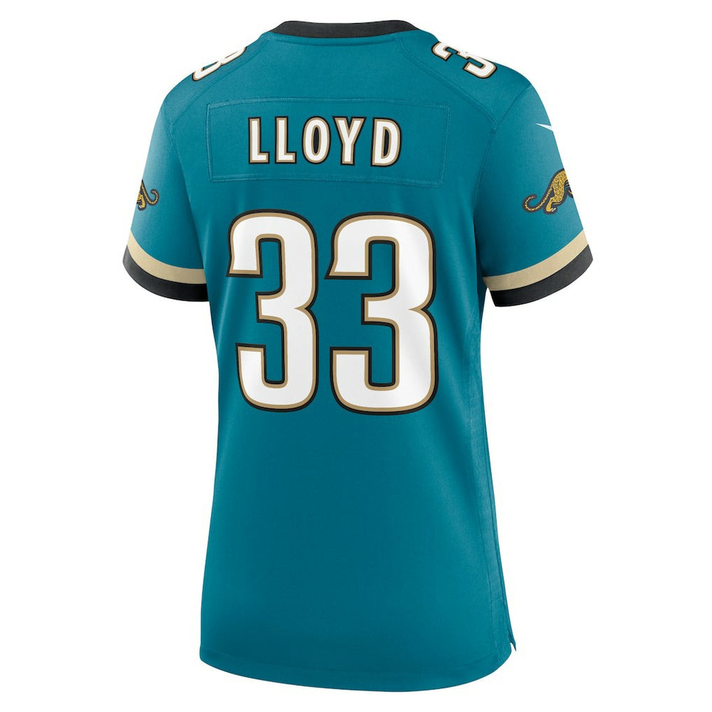 Devin Lloyd Jacksonville Jaguars Women's Prowler Throwback Game Jersey - Teal cheap