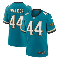 Travon Walker Jacksonville Jaguars Prowler Throwback Player Game Jersey - Teal sale