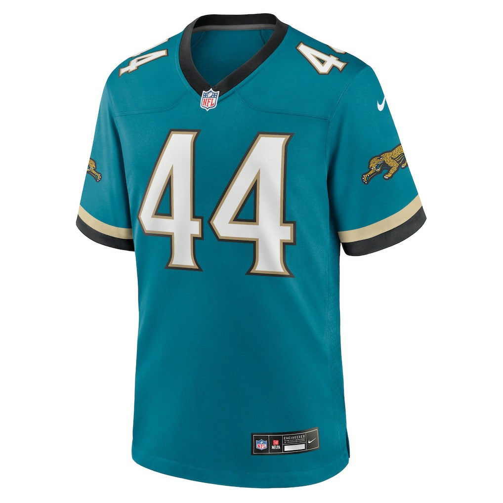 Travon Walker Jacksonville Jaguars Prowler Throwback Player Game Jersey - Teal sale