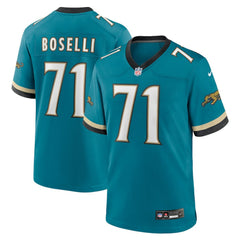 Tony Boselli Jacksonville Jaguars Prowler Throwback Retired Player Game Jersey - Teal sale