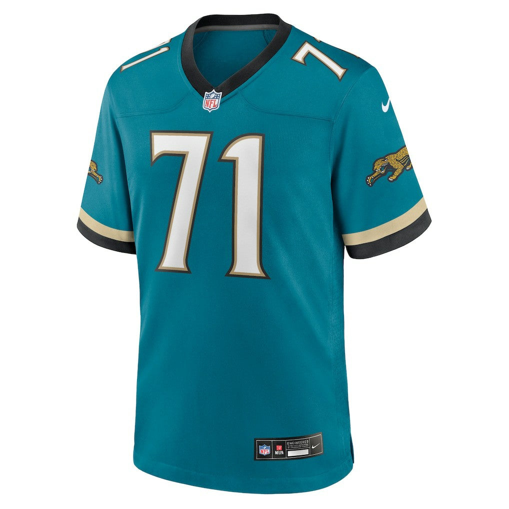 Tony Boselli Jacksonville Jaguars Prowler Throwback Retired Player Game Jersey - Teal sale