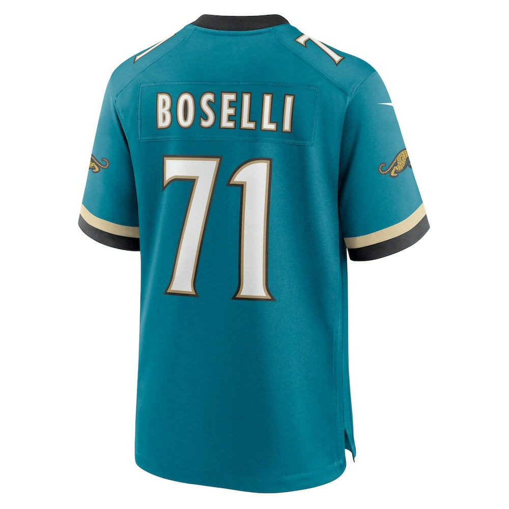 Tony Boselli Jacksonville Jaguars Prowler Throwback Retired Player Game Jersey - Teal sale
