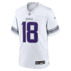 Justin Jefferson Minnesota Vikings Alternate Game Player Jersey - White discount
