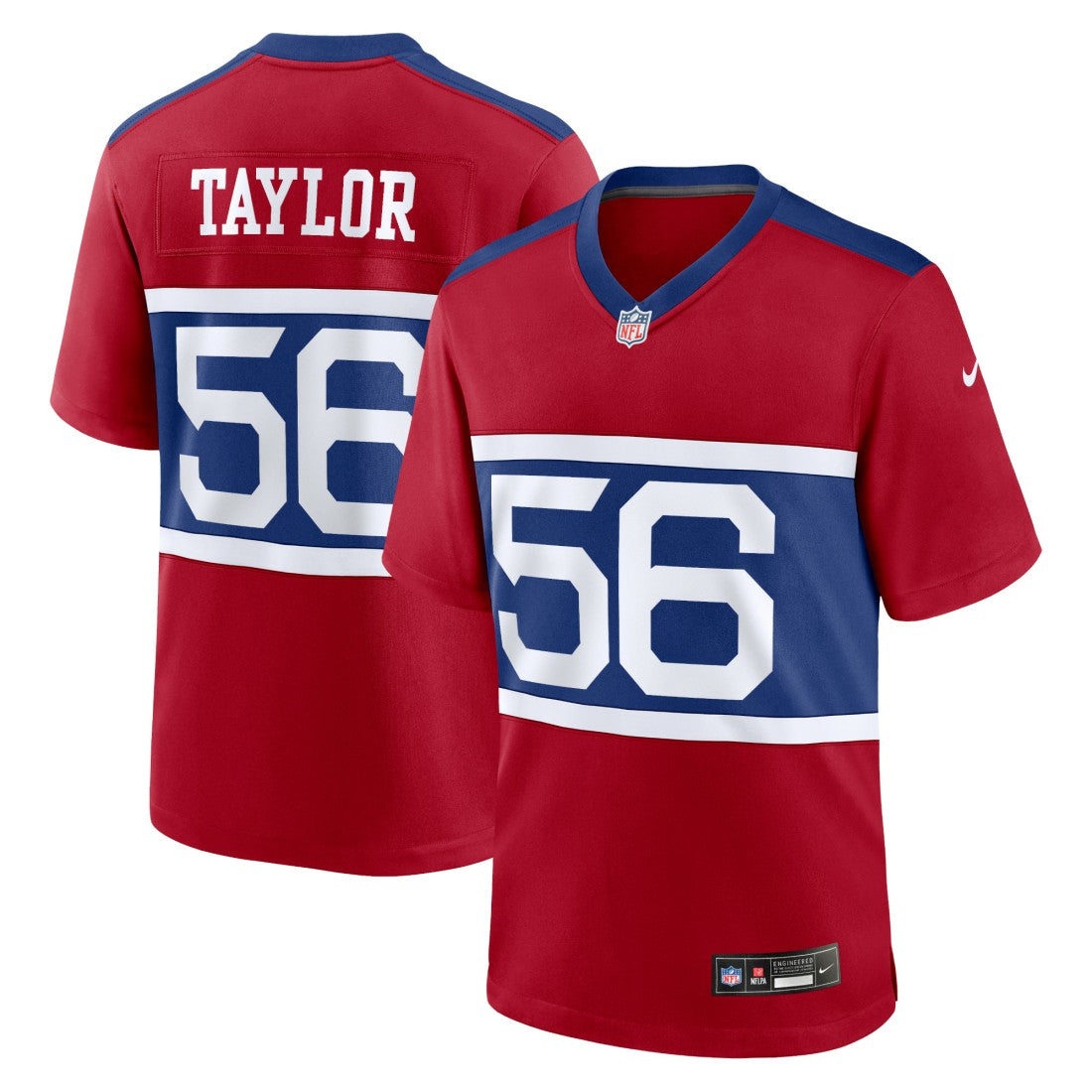 Lawrence Taylor New York Giants Alternate Retired Player Game Jersey - Century Red sale