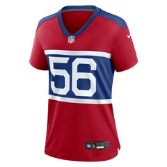 Lawrence Taylor New York Giants Women's Alternate Retired Player Game Jersey - Century Red on sale