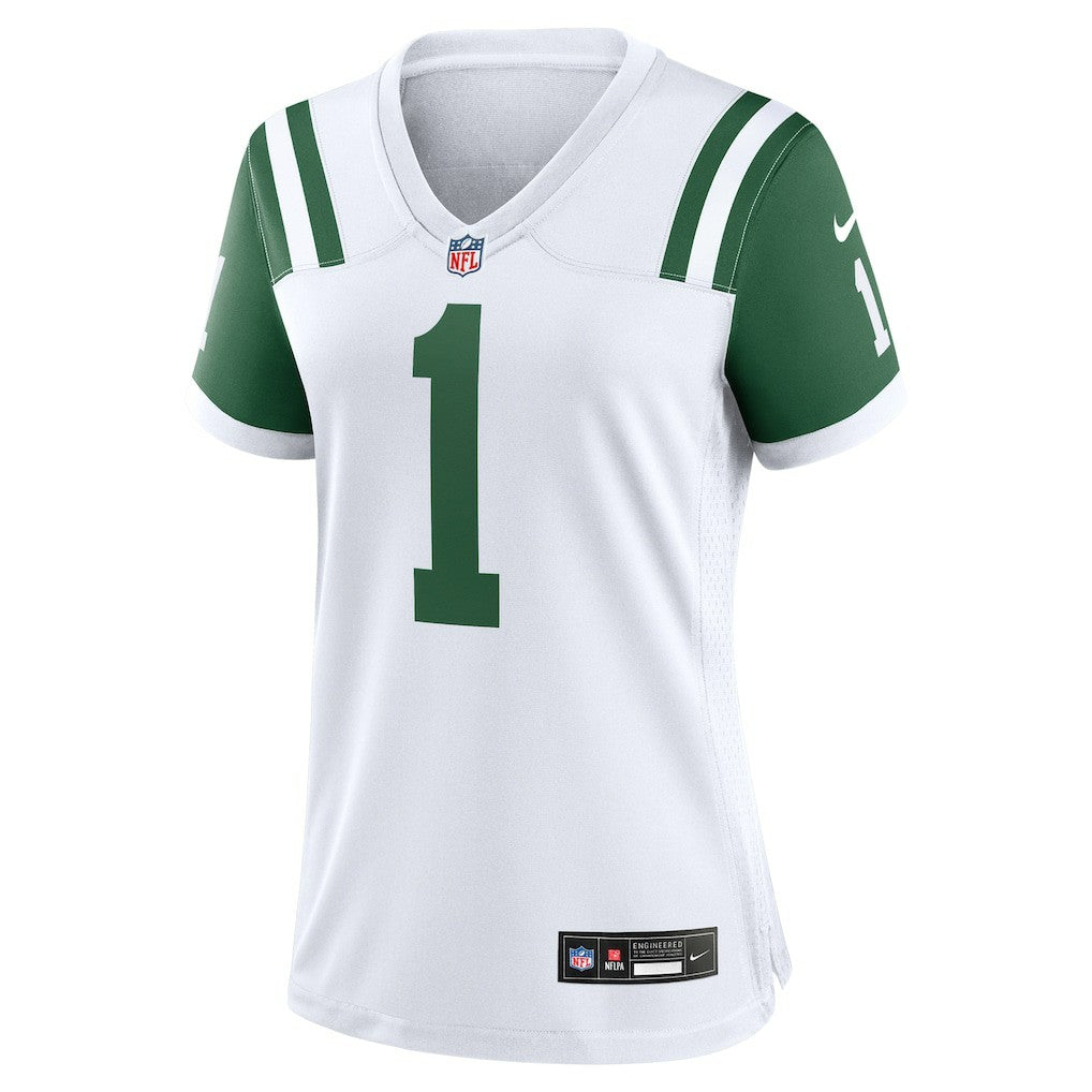 Ahmad Sauce Gardner New York Jets Women's Classic Alternate Game Jersey - White outlet