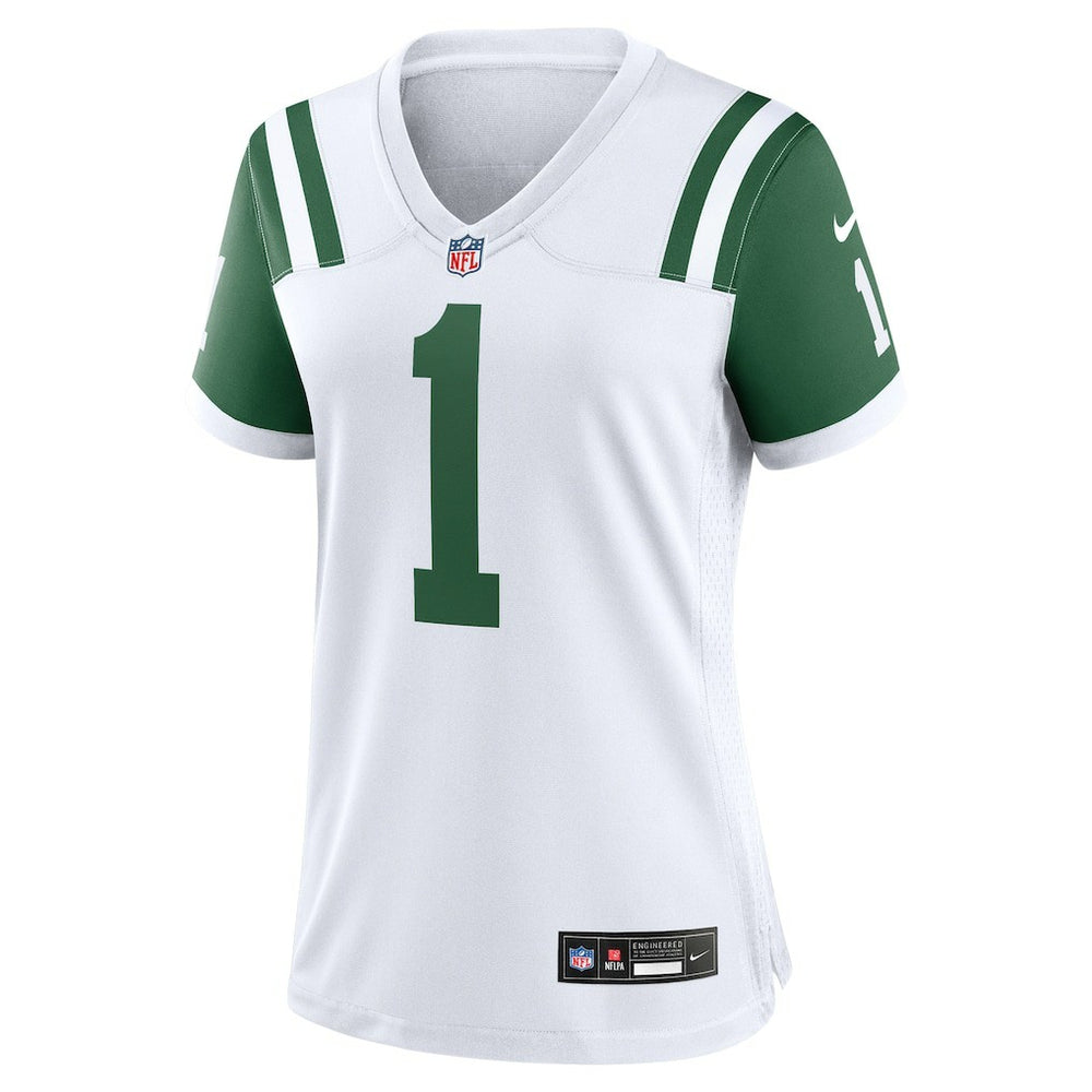 Ahmad Sauce Gardner New York Jets Women's Classic Alternate Game Jersey - White outlet