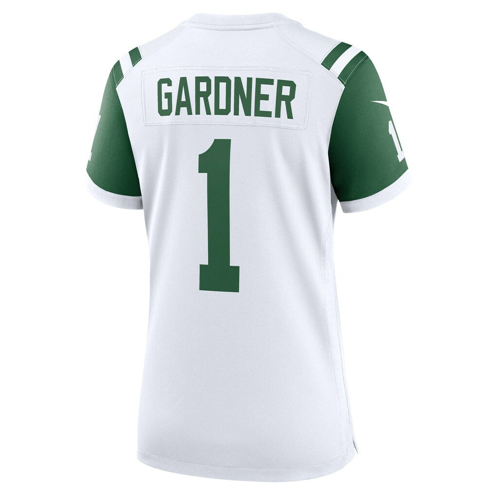 Ahmad Sauce Gardner New York Jets Women's Classic Alternate Game Jersey - White outlet