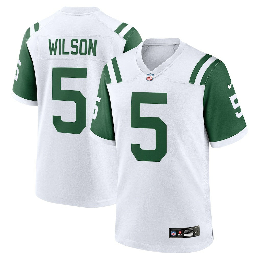 Garrett Wilson New York Jets Classic Alternate Game Jersey - White outlet