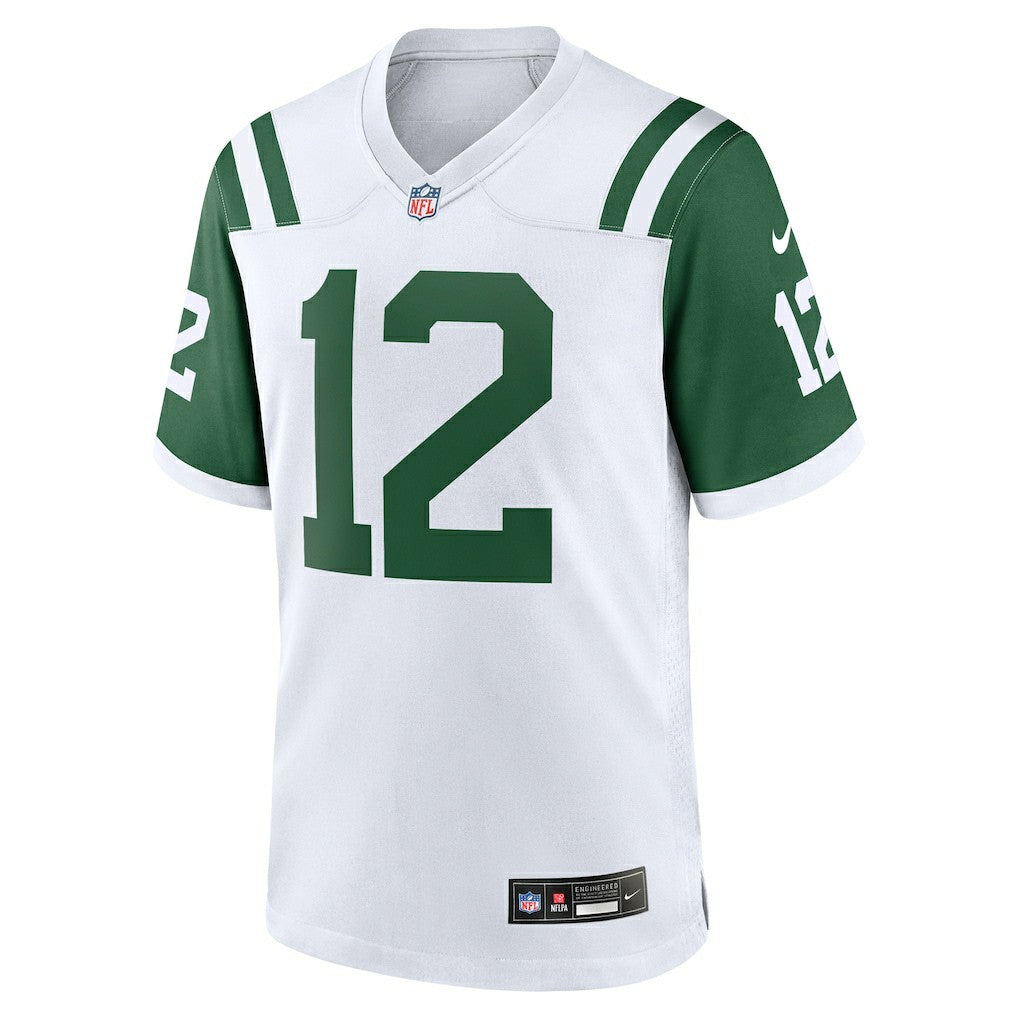 Joe Namath New York Jets Classic Alternate Retired Player Game Jersey - White sale
