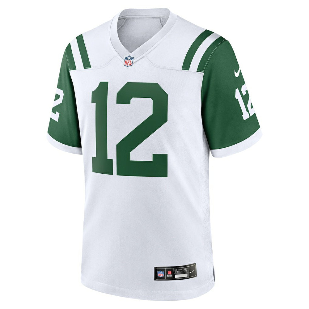 Joe Namath New York Jets Classic Alternate Retired Player Game Jersey - White sale