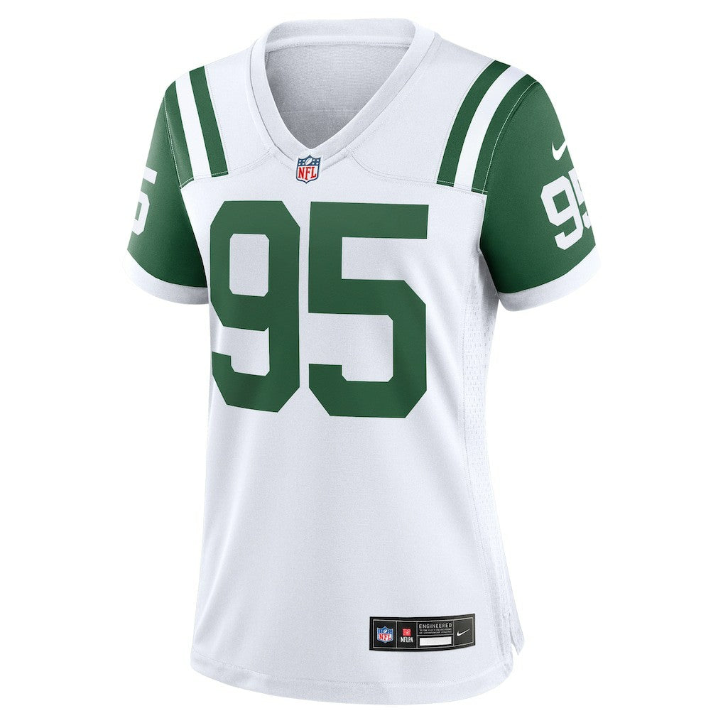 Quinnen Williams New York Jets Women's Classic Alternate Game Jersey - White for sale