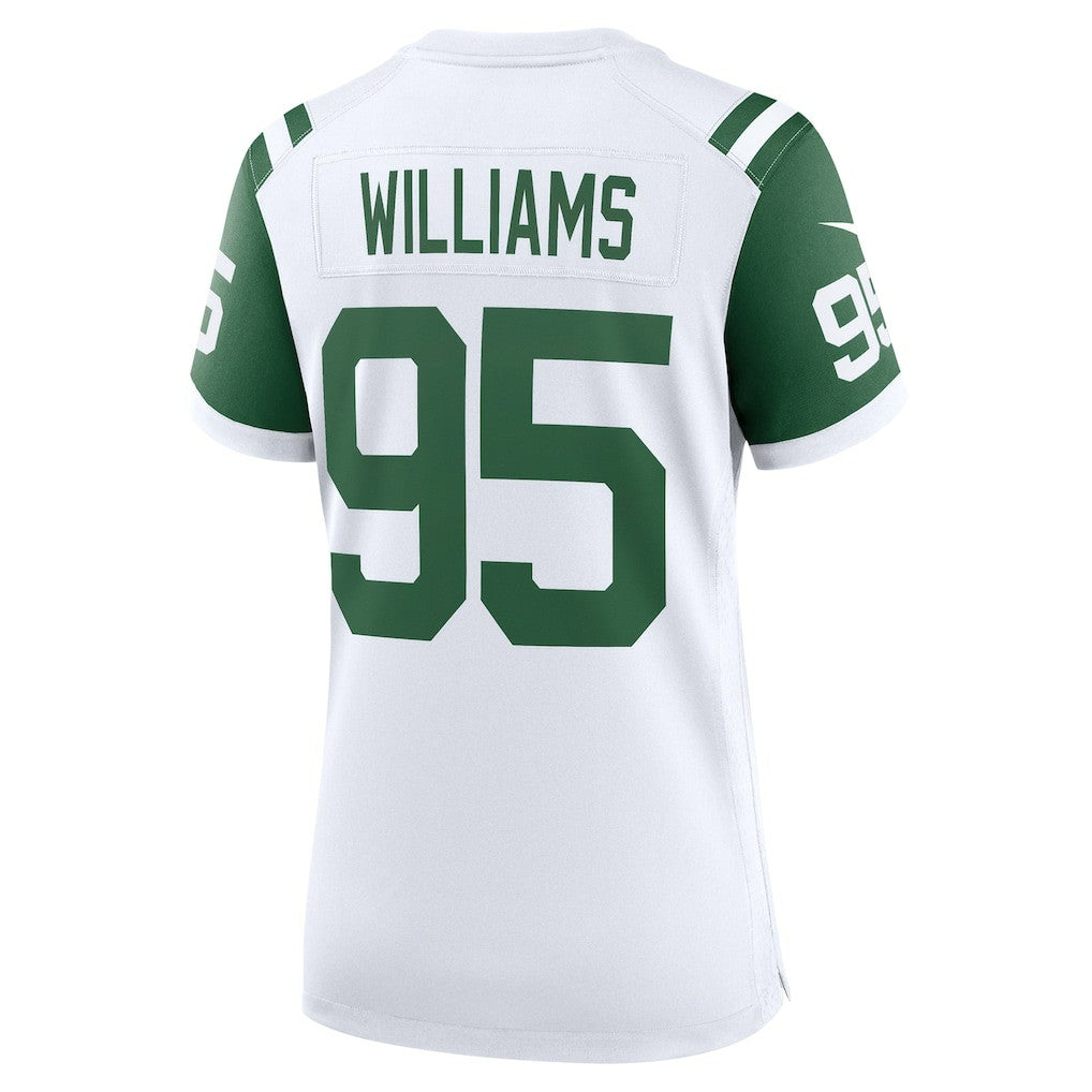 Quinnen Williams New York Jets Women's Classic Alternate Game Jersey - White for sale