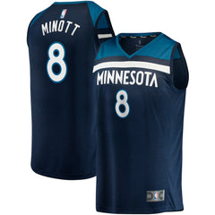Josh Minott Minnesota Timberwolves Fast Break Player Jersey - Icon Edition - Navy cheap