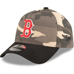 Boston Red Sox Camo Crown A-Frame 9FORTY Adjustable Hat