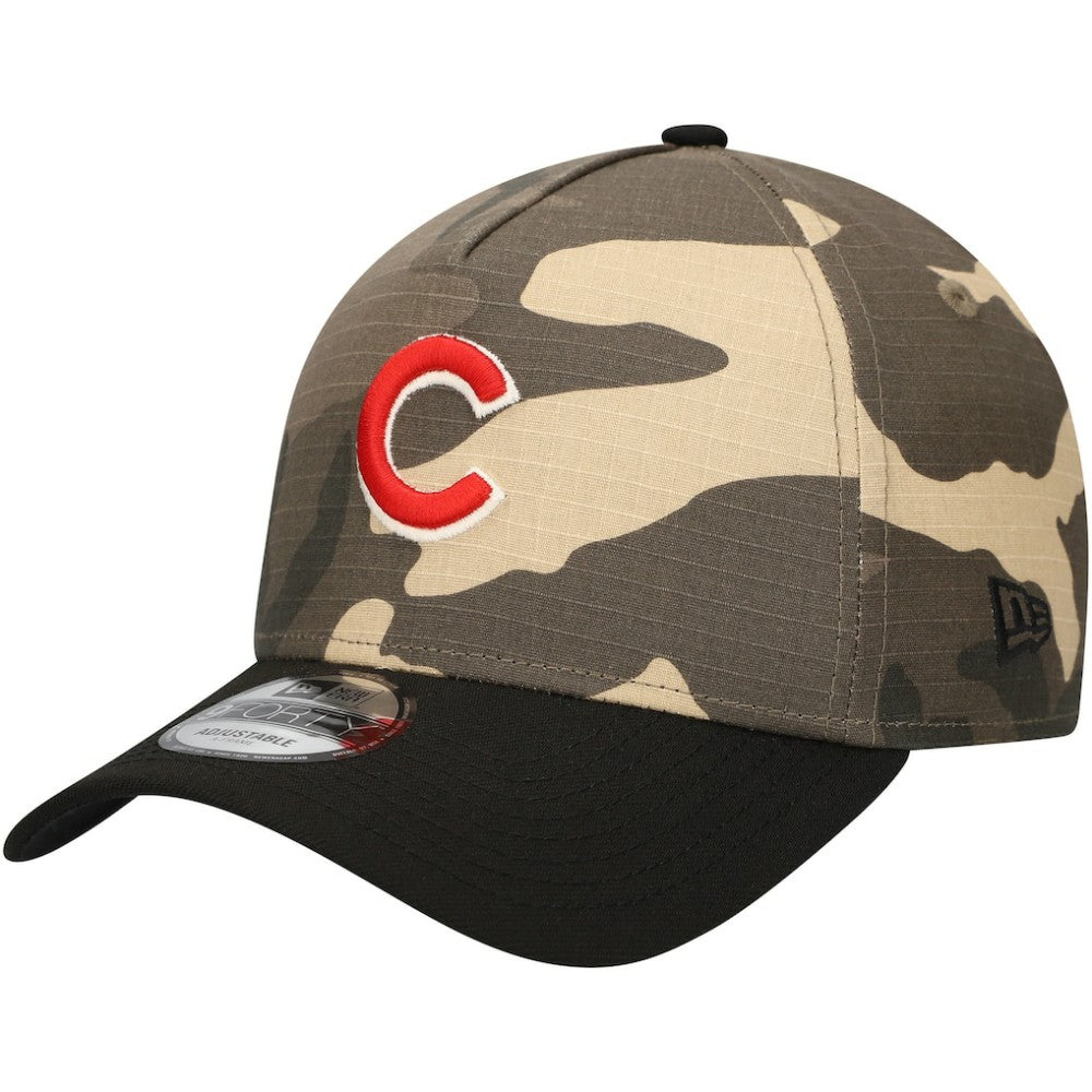 Chicago Cubs Camo Crown A-Frame 9FORTY Adjustable Hat