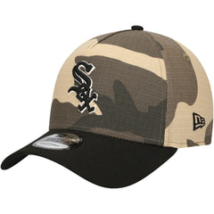 Chicago White Sox Camo Crown A-Frame 9FORTY Adjustable Hat
