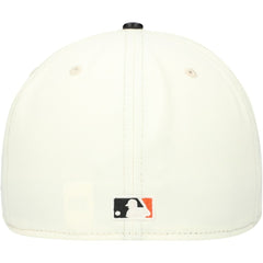 San Francisco Giants Game Night Leather Visor 59FIFTY Fitted Hat Cream