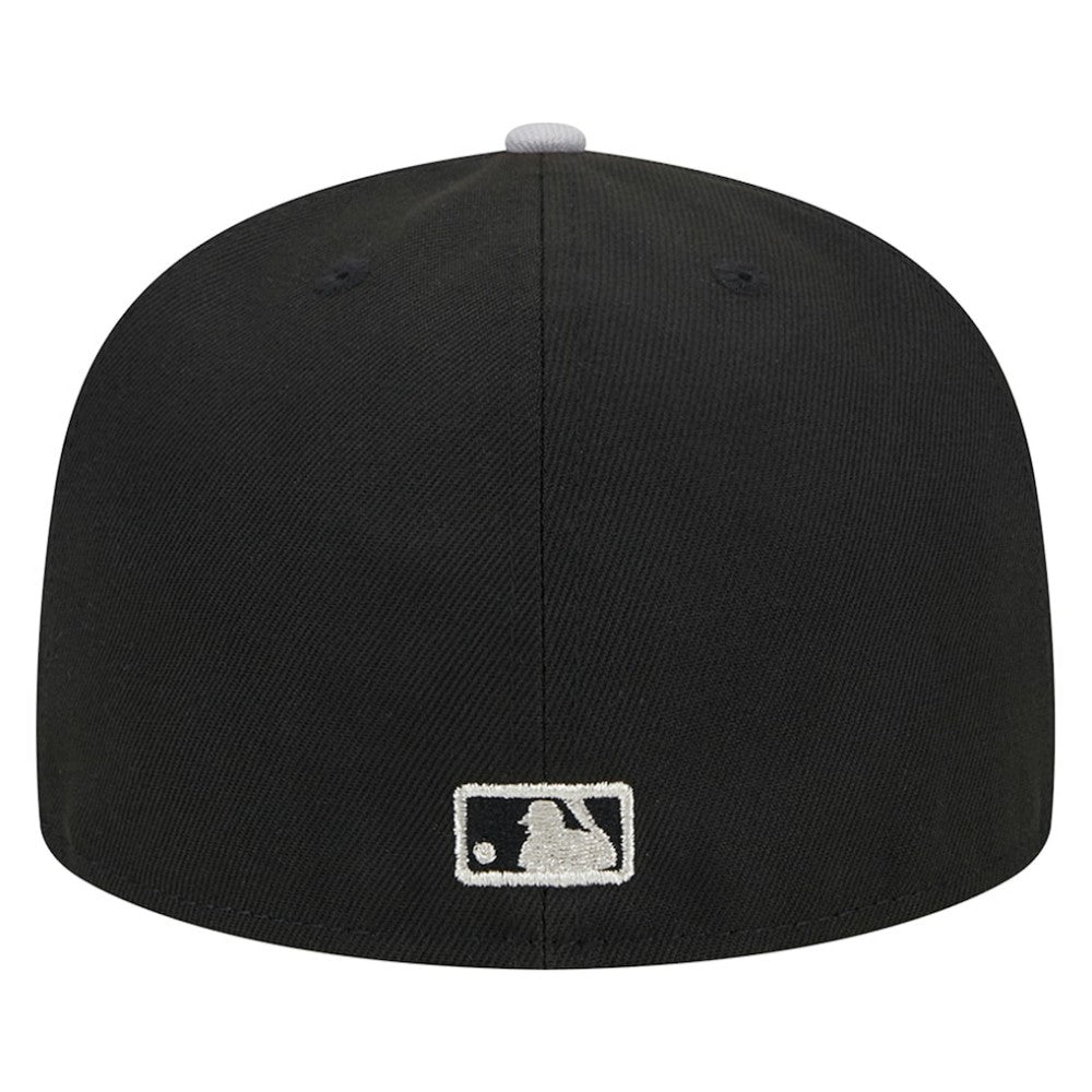 Chicago White Sox Metallic Camo 59FIFTY Fitted Hat Black