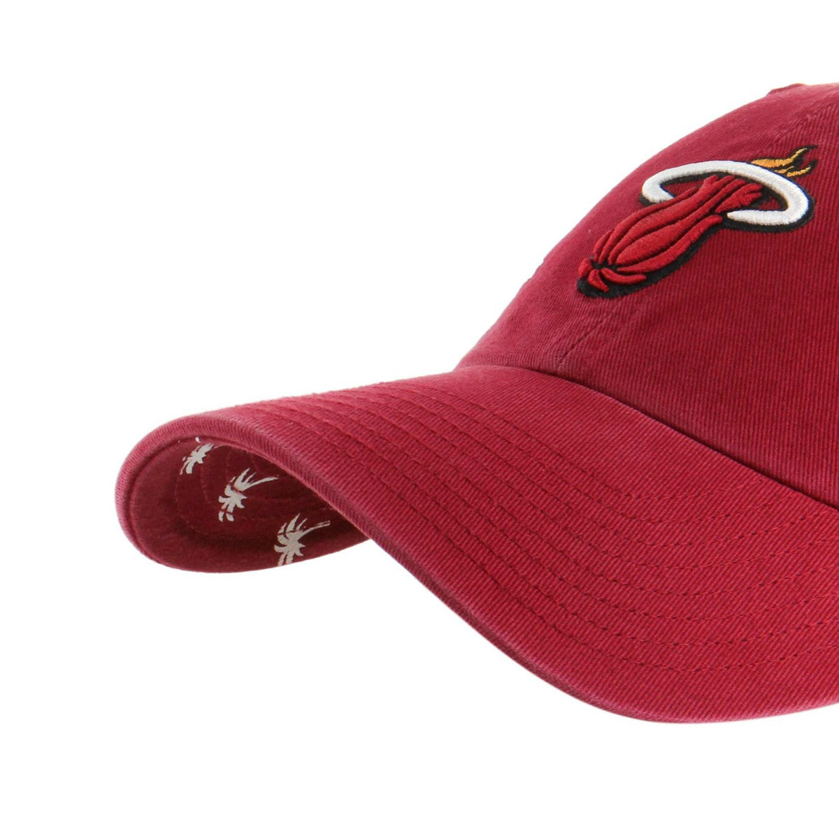 Miami Heat '47 Women's Confetti Undervisor Clean Up Adjustable Hat - Red cheap