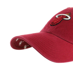 Miami Heat '47 Women's Confetti Undervisor Clean Up Adjustable Hat - Red cheap