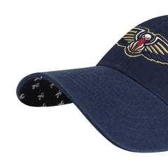 New Orleans Pelicans '47 Women's Confetti Undervisor Clean Up Adjustable Hat - Navy sale