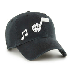 Utah Jazz '47 Women's Confetti Undervisor Clean Up Adjustable Hat - Black on sale