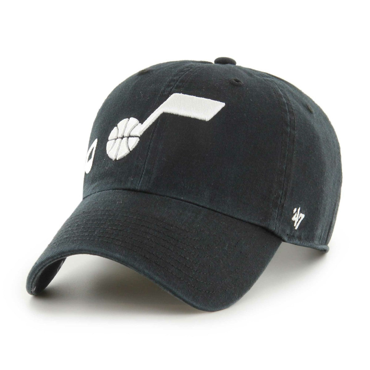 Utah Jazz '47 Women's Confetti Undervisor Clean Up Adjustable Hat - Black on sale