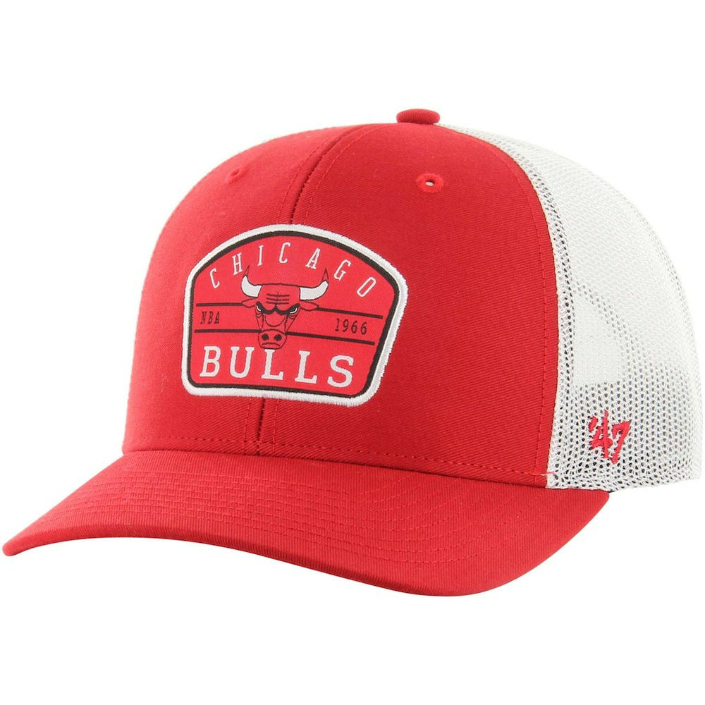 Chicago Bulls '47 Semi Patch Trucker Adjustable Hat - Red shop