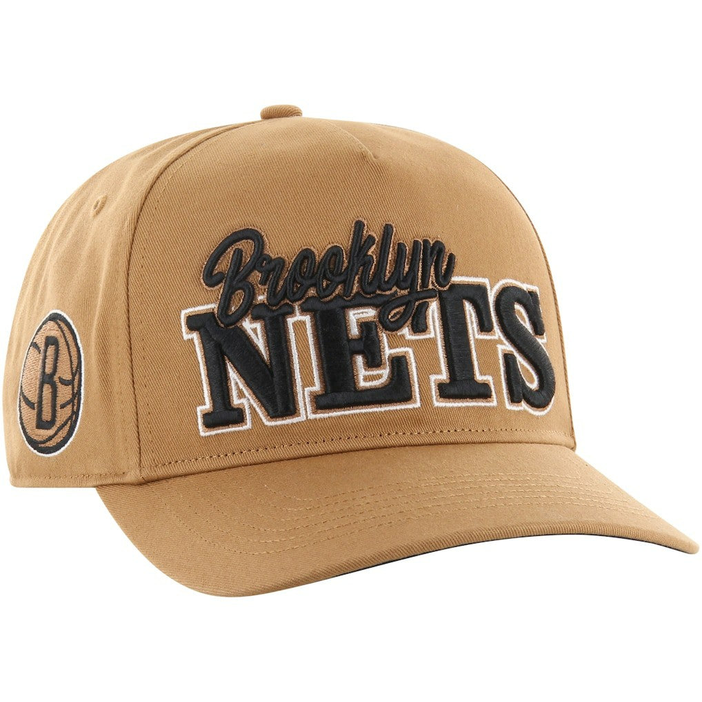 Brooklyn Nets '47 Barnes Hitch Adjustable Hat - Tan sale